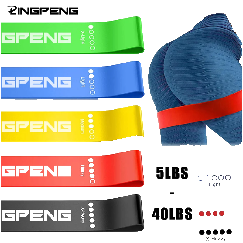 Resistance Bands Yoga Fitness Exercise Training Bands